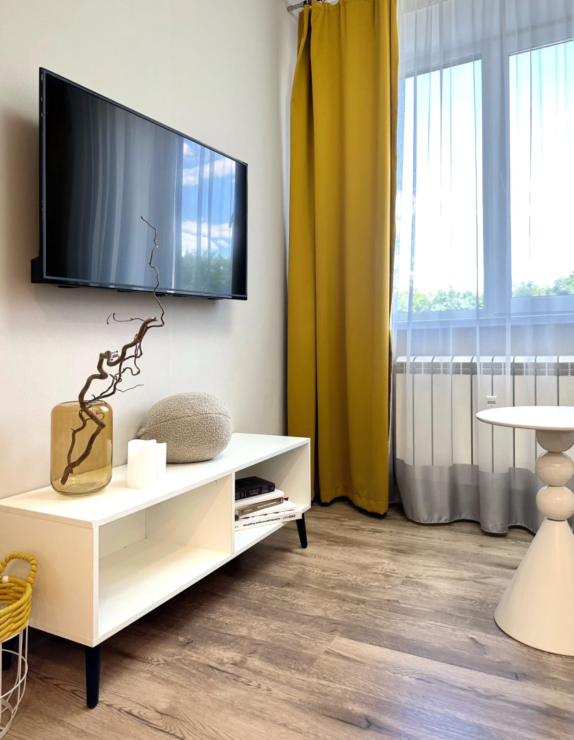 Апартаменты Vitamia Art в Премиум ЖК Гринвуд около леса