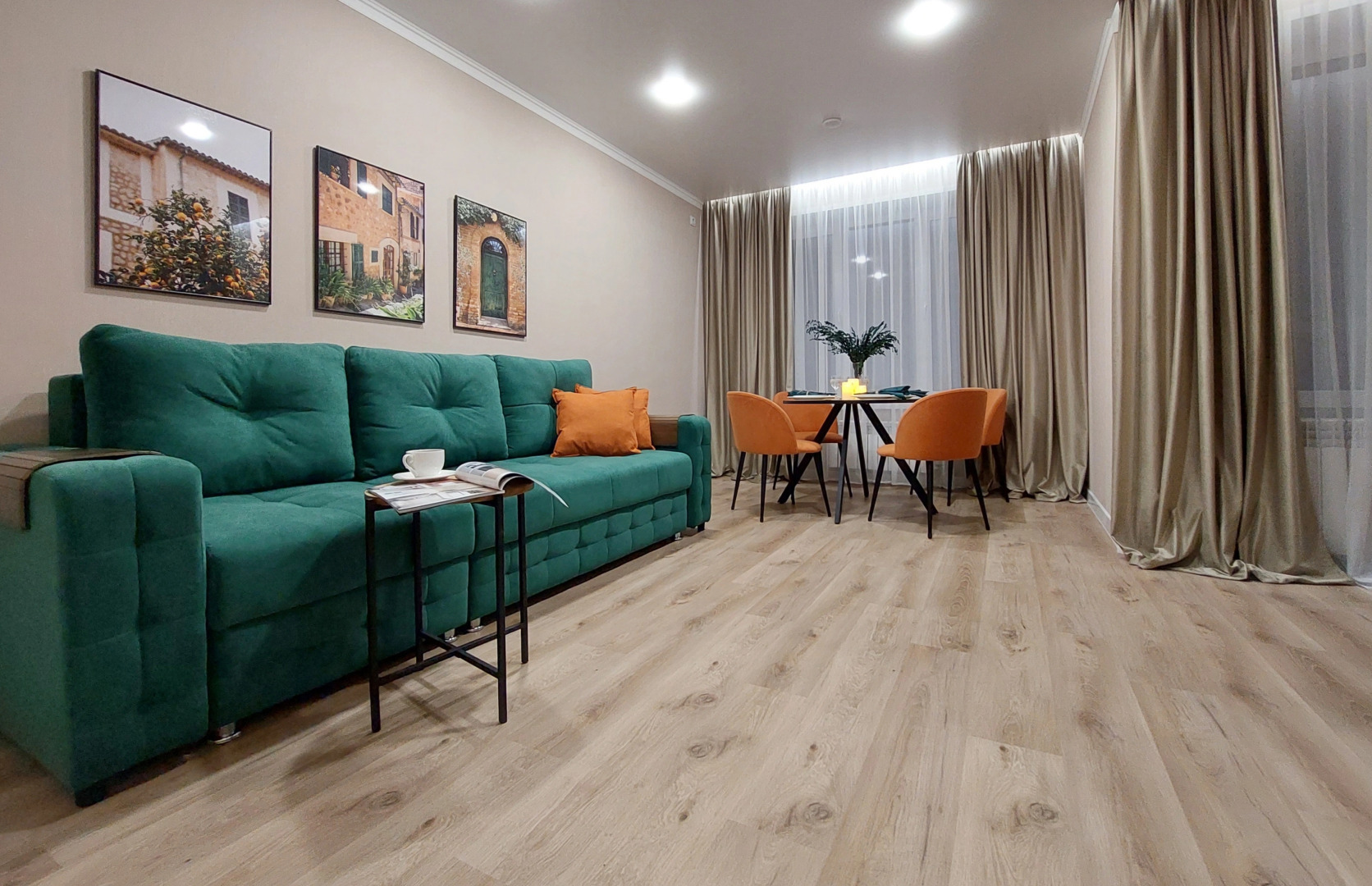 Квартира Abakan.Apart в Современном Экостиле