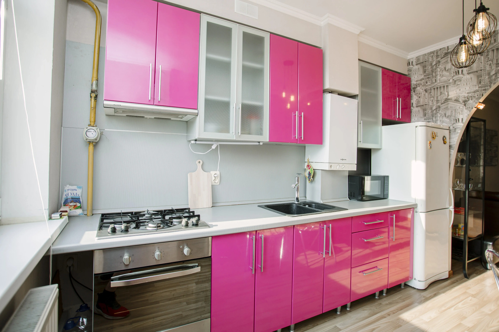 Квартира Ук Атмосфера Еврoдвушка Чeмпиoн в 15 Минутной Дocтупнocти oт Иcторическoго Цeнтра Ярославля