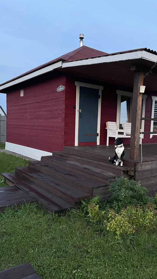 Частный дом Уютный деревянный с баней