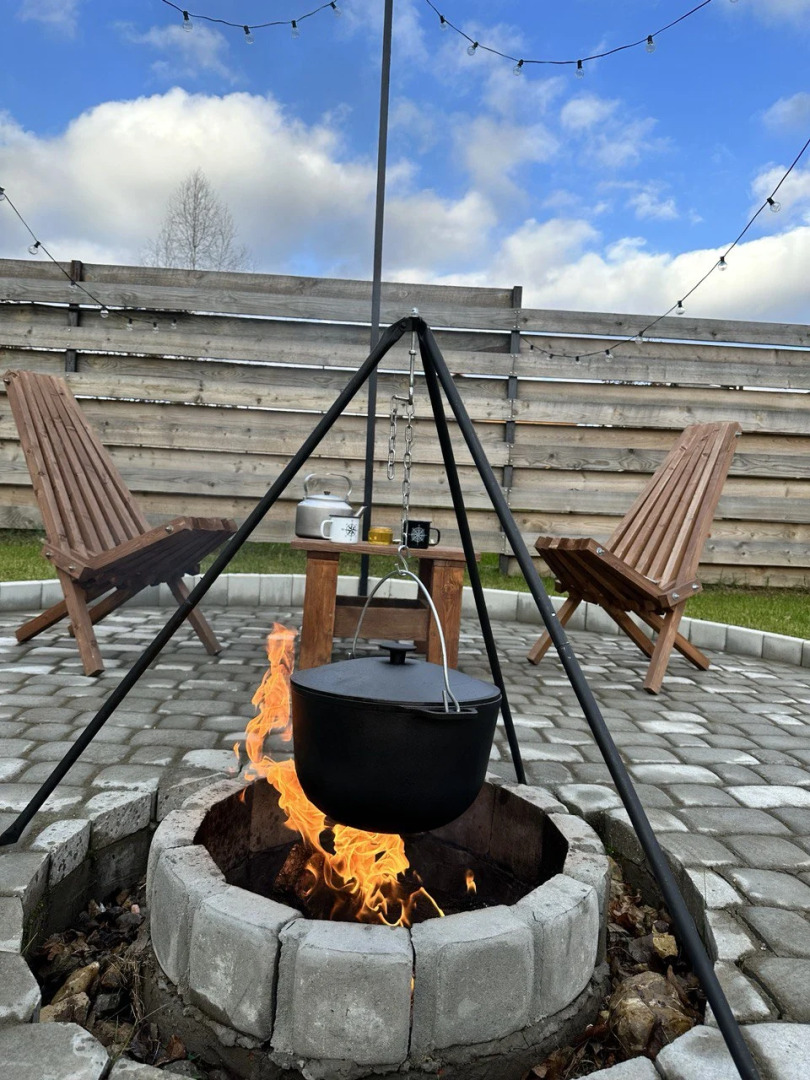 Глэмпинг Домики A-frame С Чаном или Купелью-Фурако