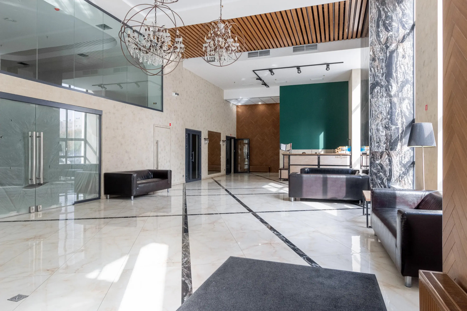 Апартаменты Двухуровневые апартаменты с двумя спальнями