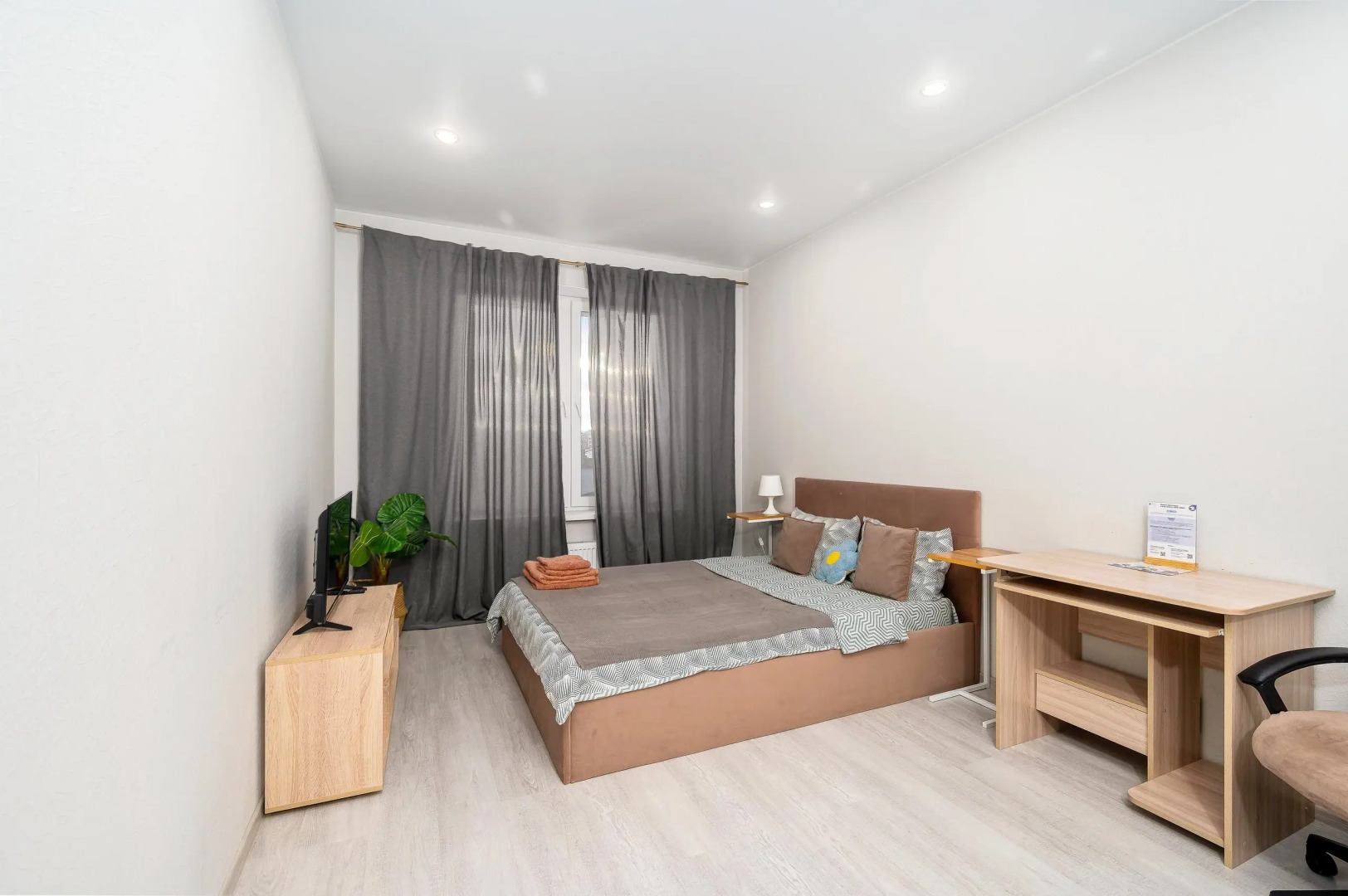 Апартаменты Однокомнатная Квартира в Шикарном Доме Премиум Класса