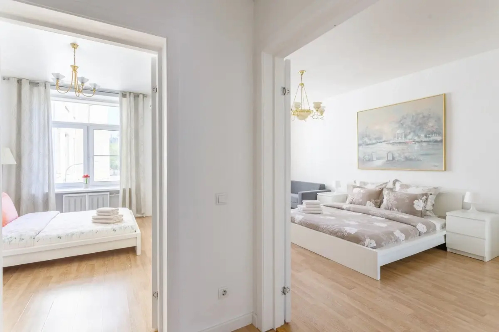 Апартаменты с 3-мя спальнями на Тверской