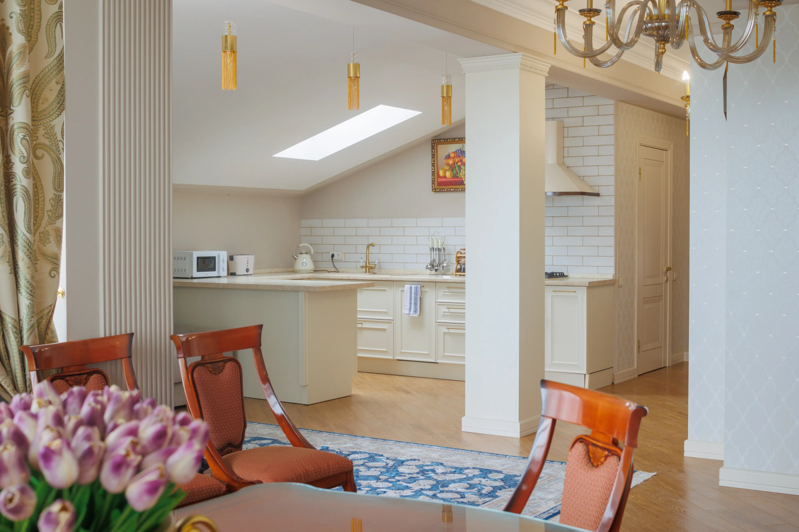 Апартаменты TUR HOUSE с террасой у пляжа