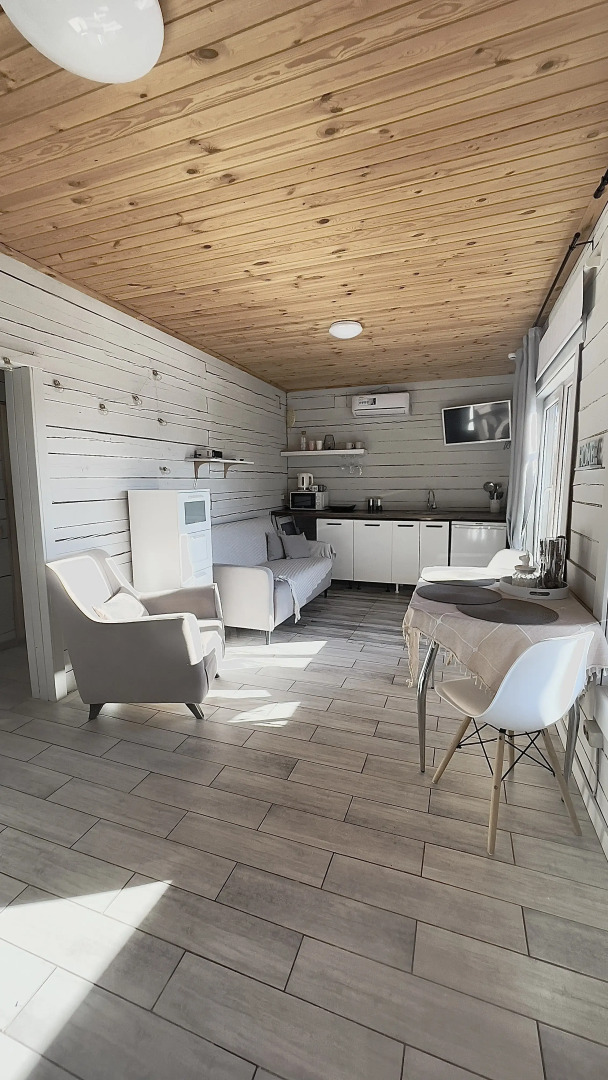 Частный дом Уютный деревянный с баней