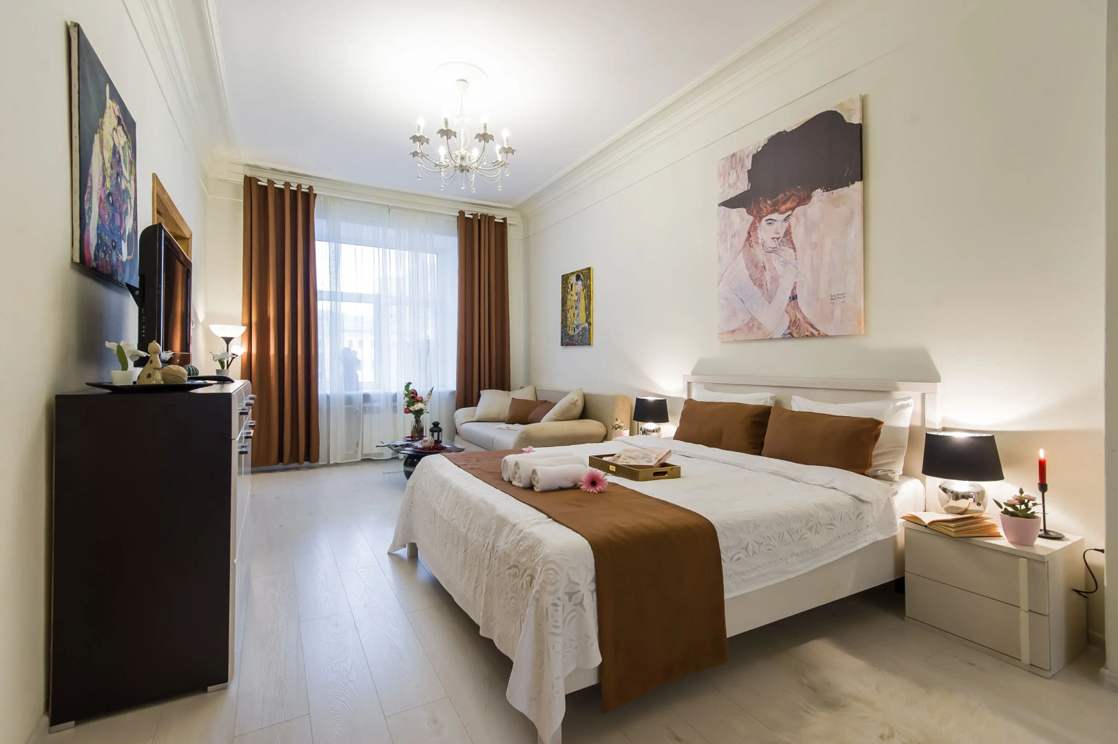 Квартира GM Apartments с Видом на МИД