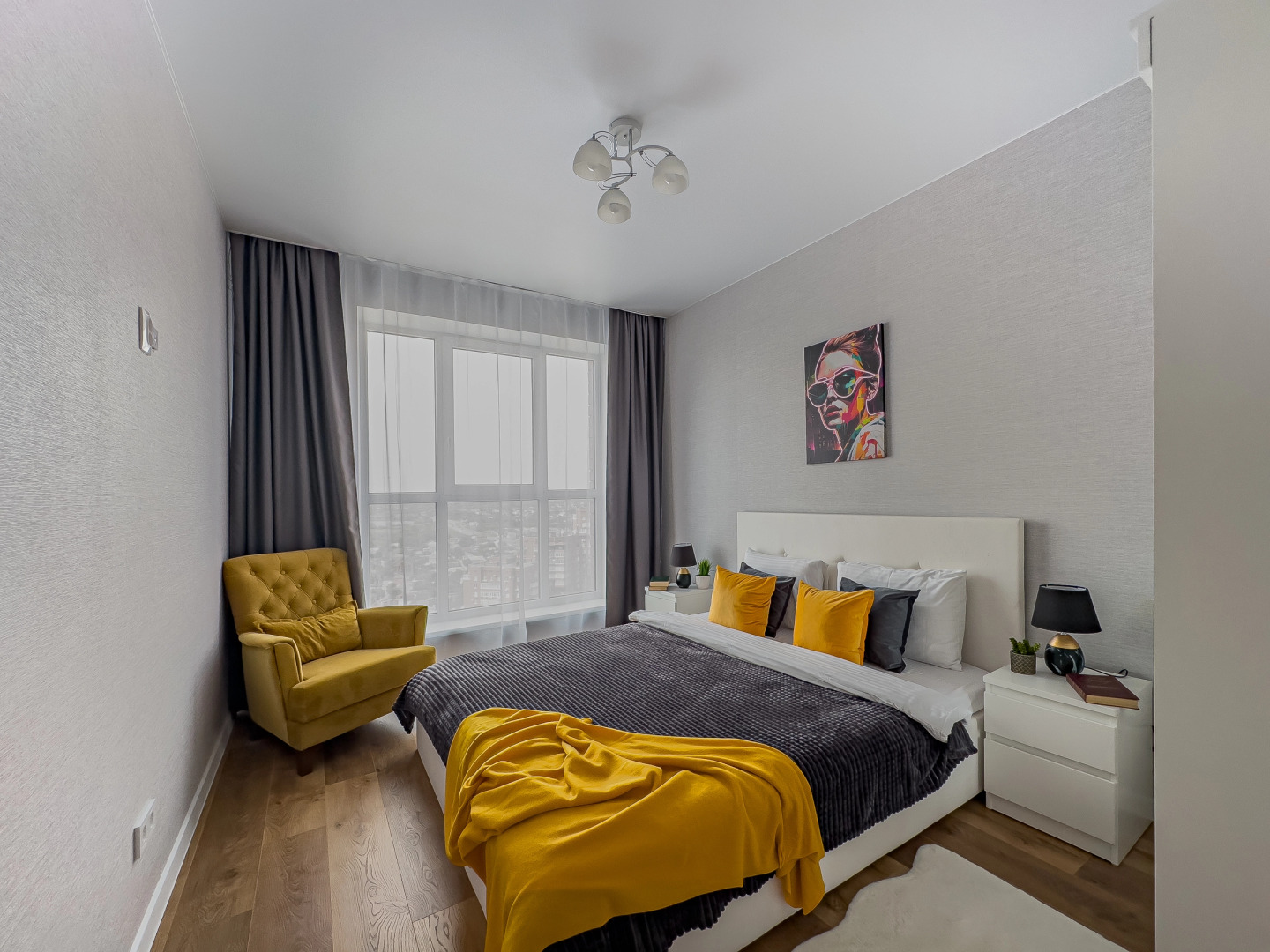 Апартаменты в ЖК Романов с видом на город