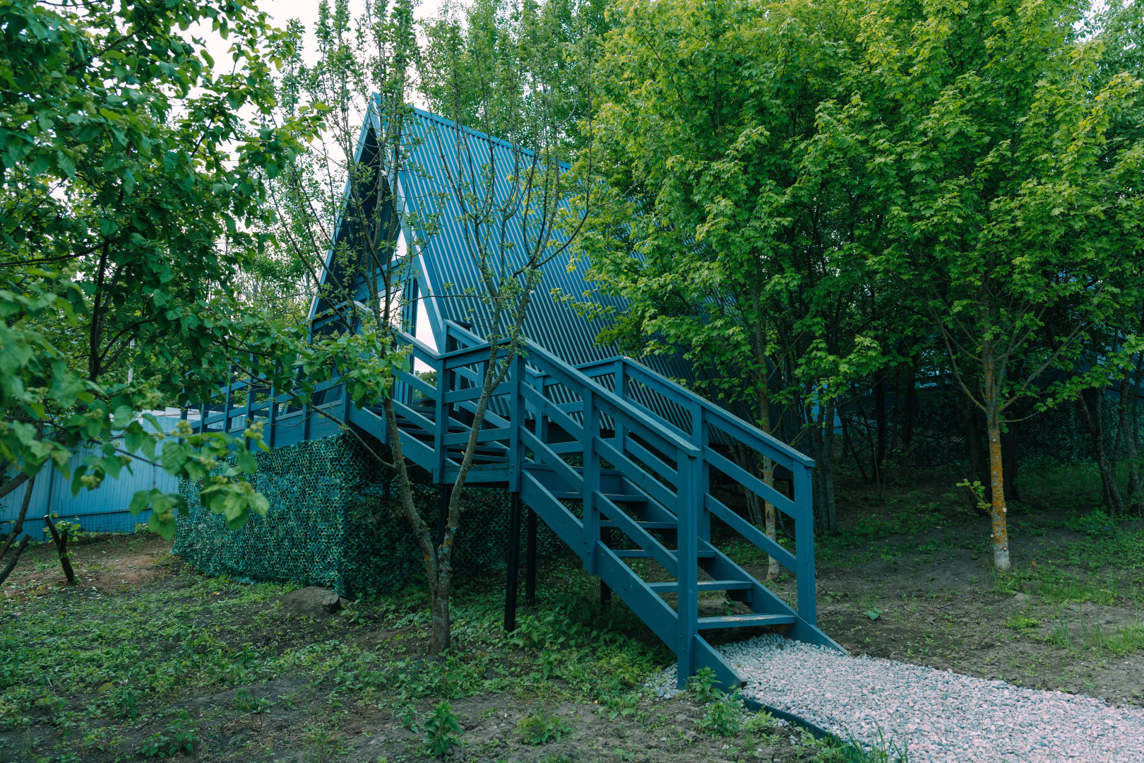 На заре