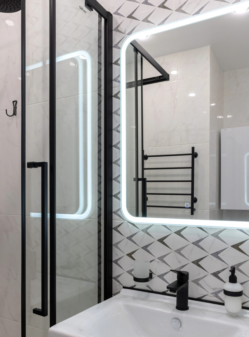 Квартира Дизайнерская Студия на Три Окна Feel At Home у Невского Проспекта