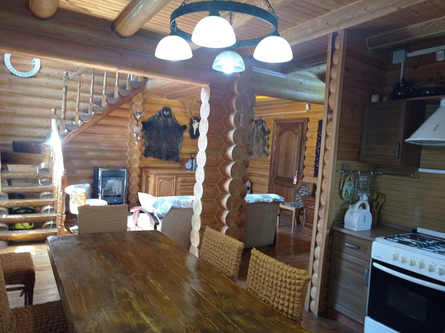 Коттедж Дом Сруб в Парковой Зоне