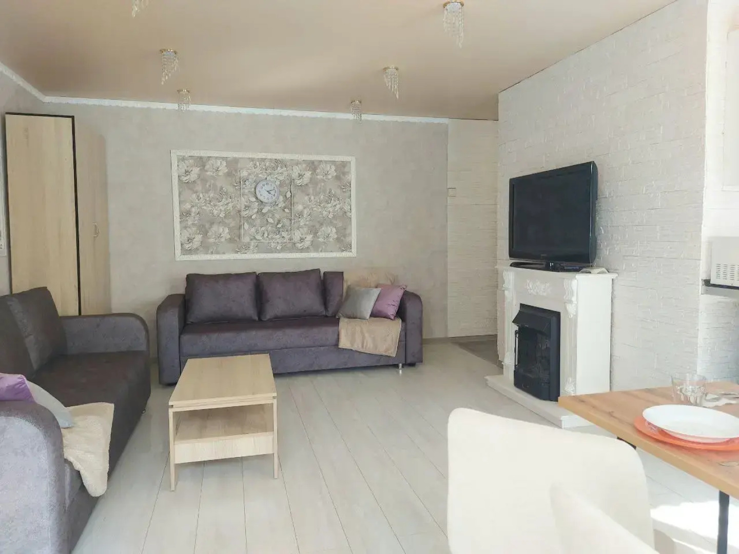 Квартира Уютная в центре с камином