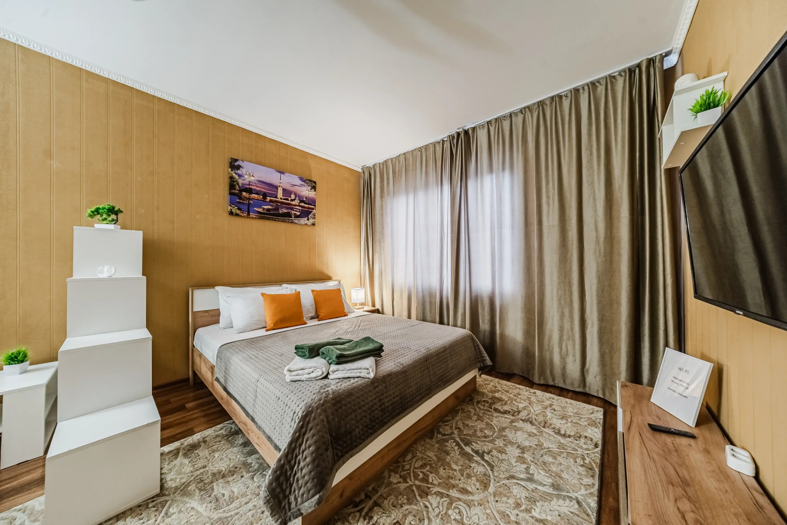 Квартира Уютная 1-комнатная у метро в Выборгском районе