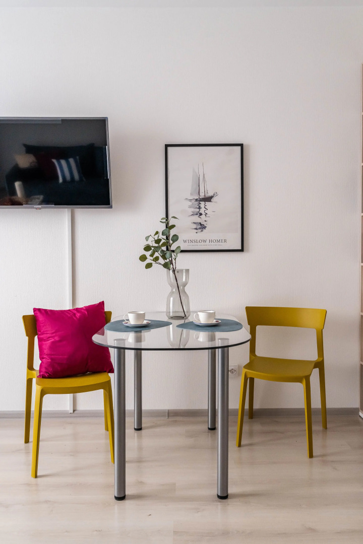 Апартаменты YOUR EMERALD видом на Лахта-центр