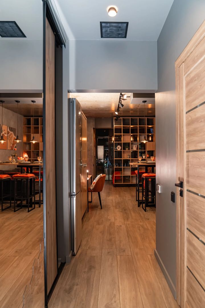 Апартаменты Sky Inn Color Orange