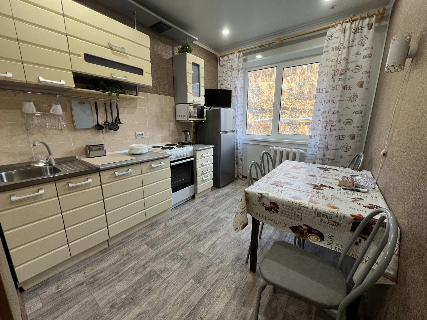 Квартира Уютная на первой линии горы прямо из окна