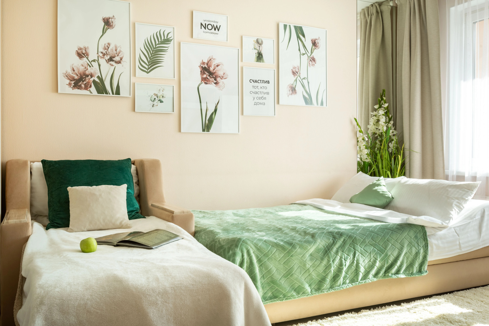 Апартаменты  метро Звездная