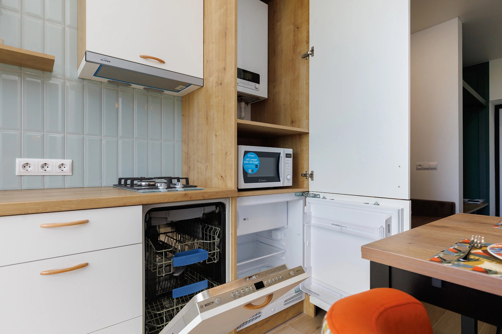 Уютная квартира на Балтийском побережье  в стиле Бохо