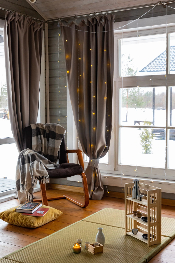 Шале с камином