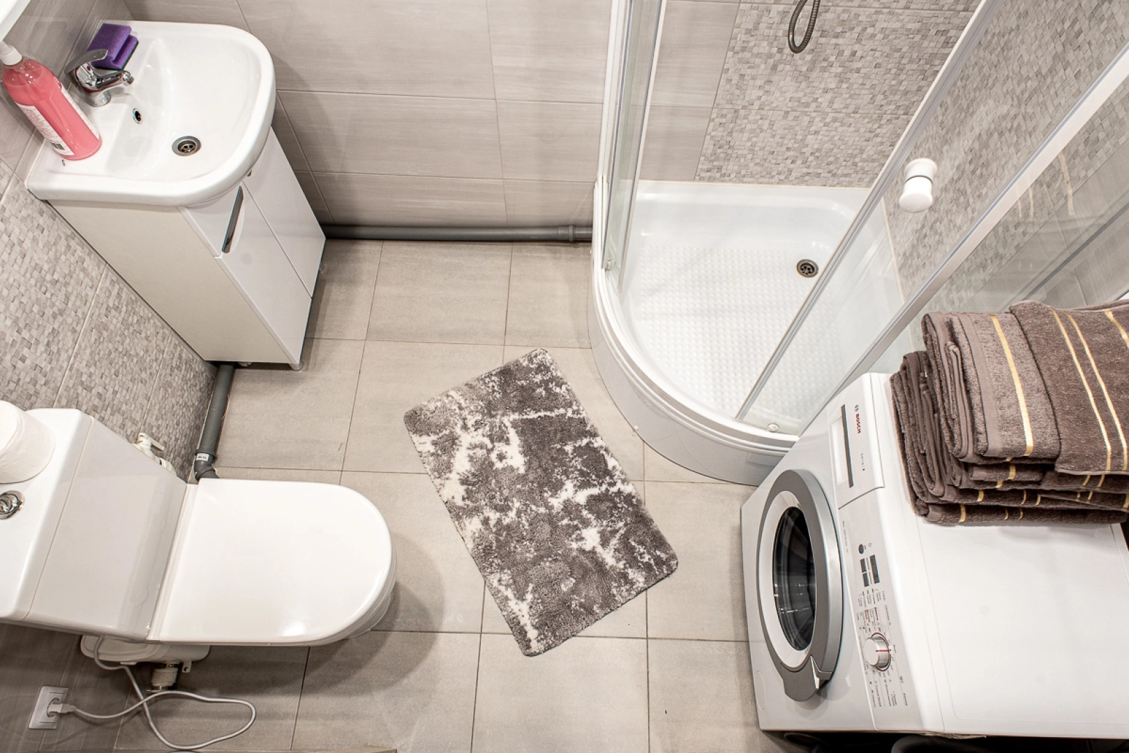 Квартира Стильная Студия с Балконом