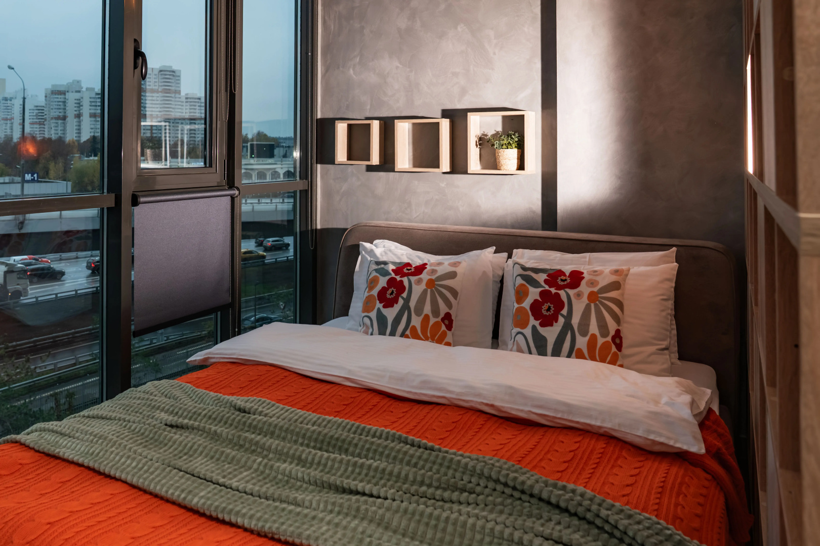 Апартаменты Sky Inn Color Orange