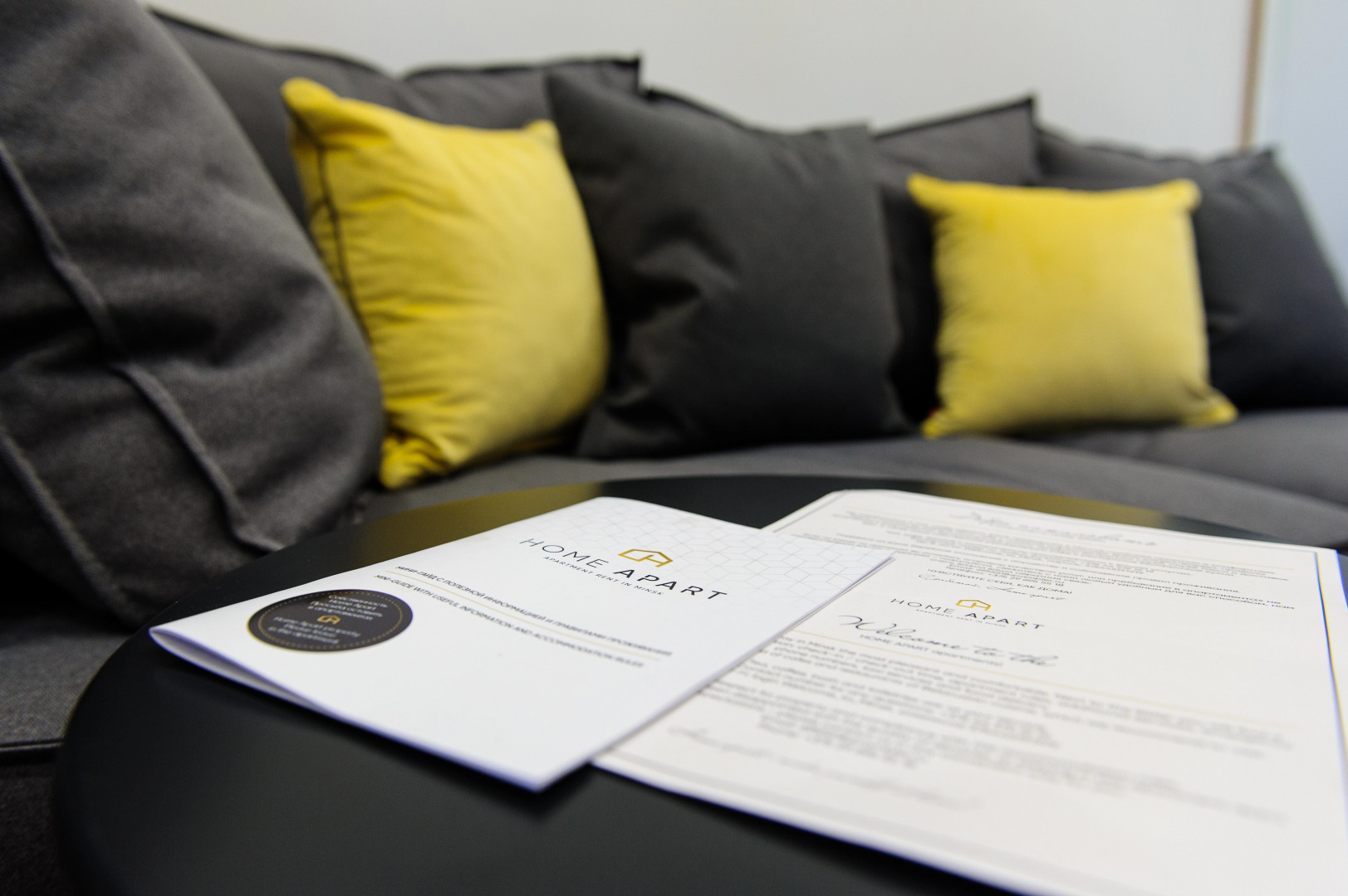 Апартаменты с видом на реку Свислочь