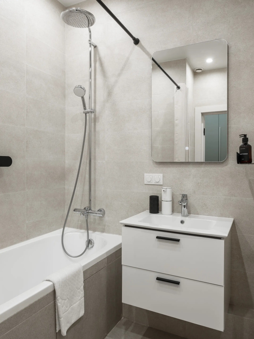 Квартира Элегантная Без Компромиссов с паркингом в ЖК Бизнес-класса в Центре Москвы