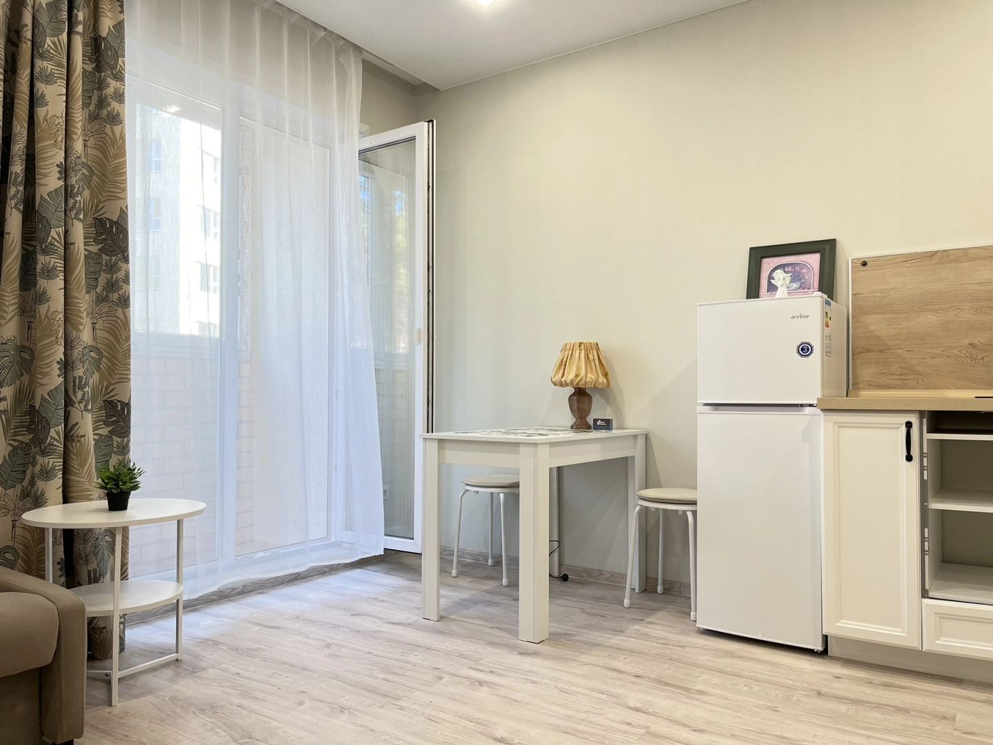 Апартаменты с видом на лес и выходом на пляж