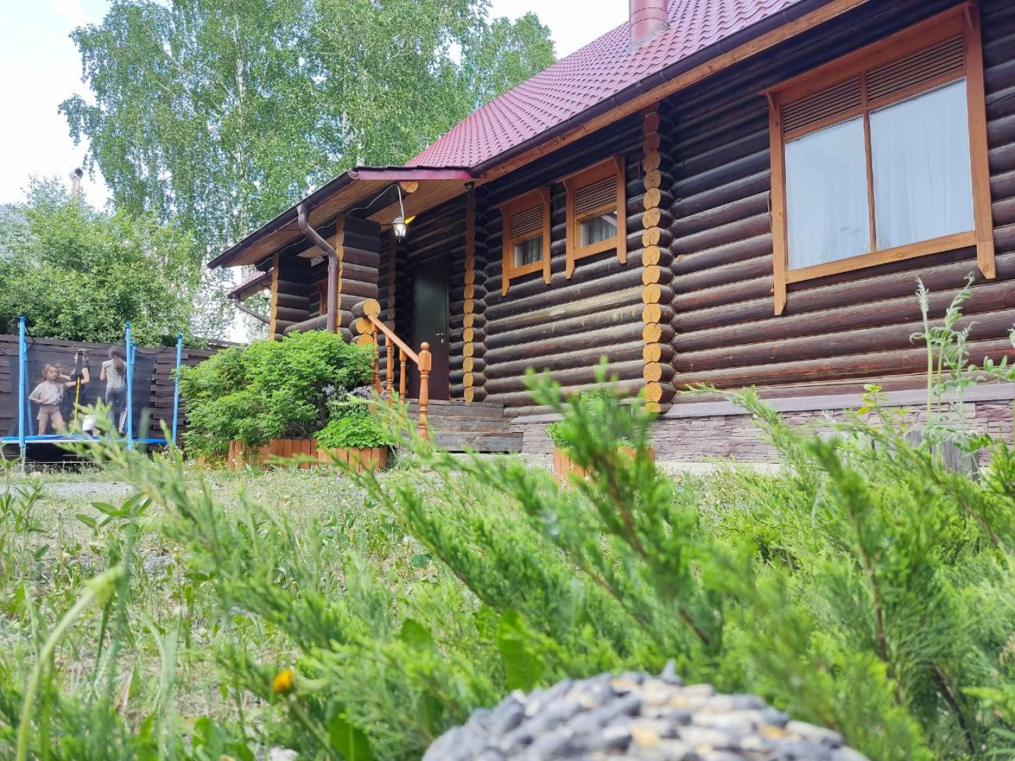 Шале Бревенчатый дом АБЗАКОВО