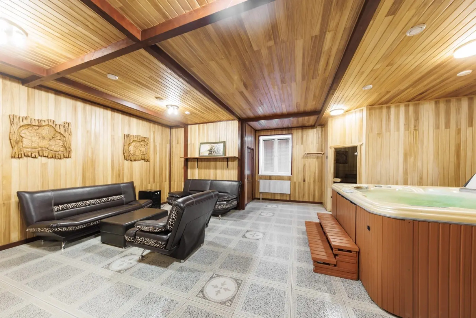 Частный дом Huse Уютный в деревне Таганьково