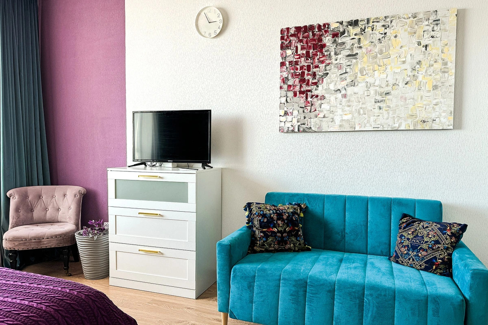 Апартаменты Солнечная студия с панорамным видом