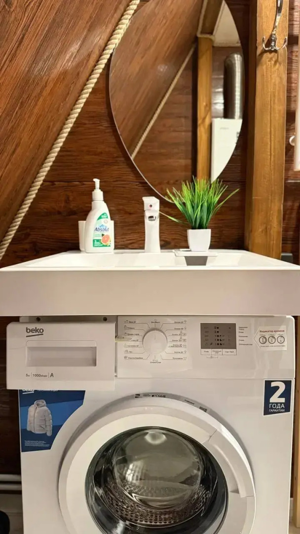 Шале А-фрейм Горный приют в эко стиле с потрясающим видом на горы Красной Поляны