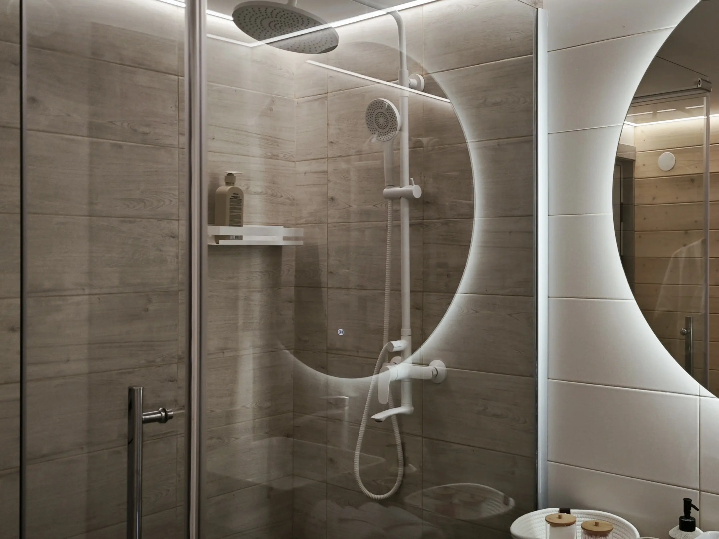 Частный дом Уютный А-фрейм Поле с баней и чаном