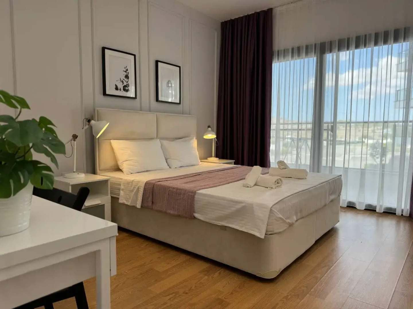 Апартаменты Современные апартаменты в закрытом комплексе