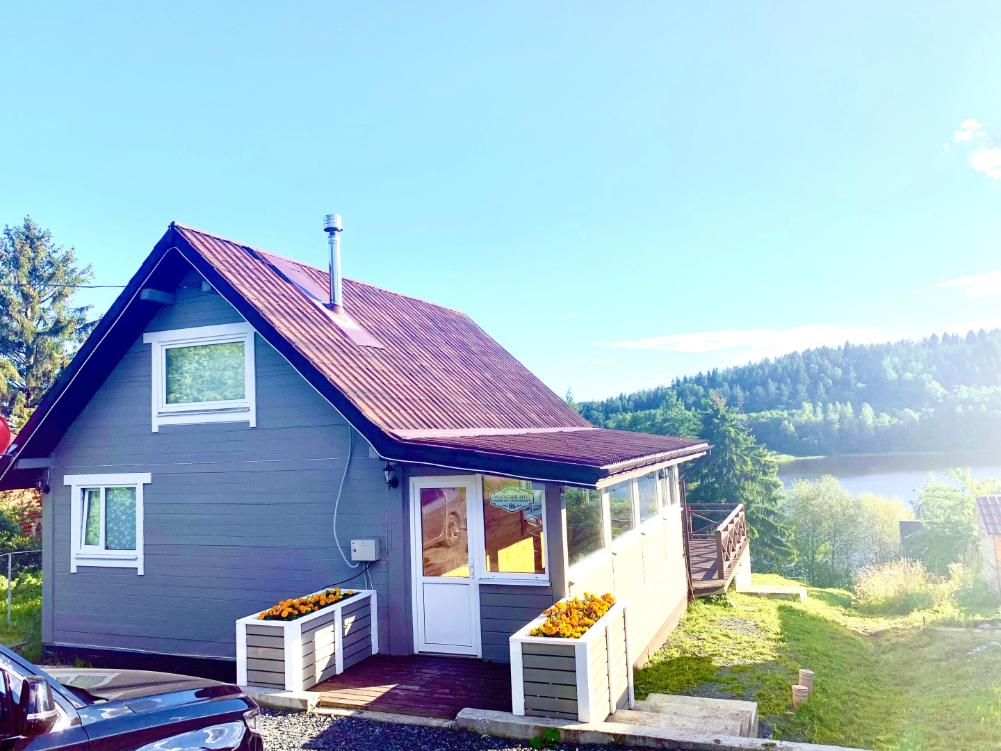 Частный дом Ладожский берег-1