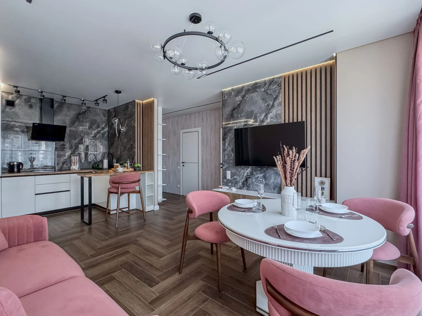 Квартира Green FOX для троих - ремонт, техника и уют