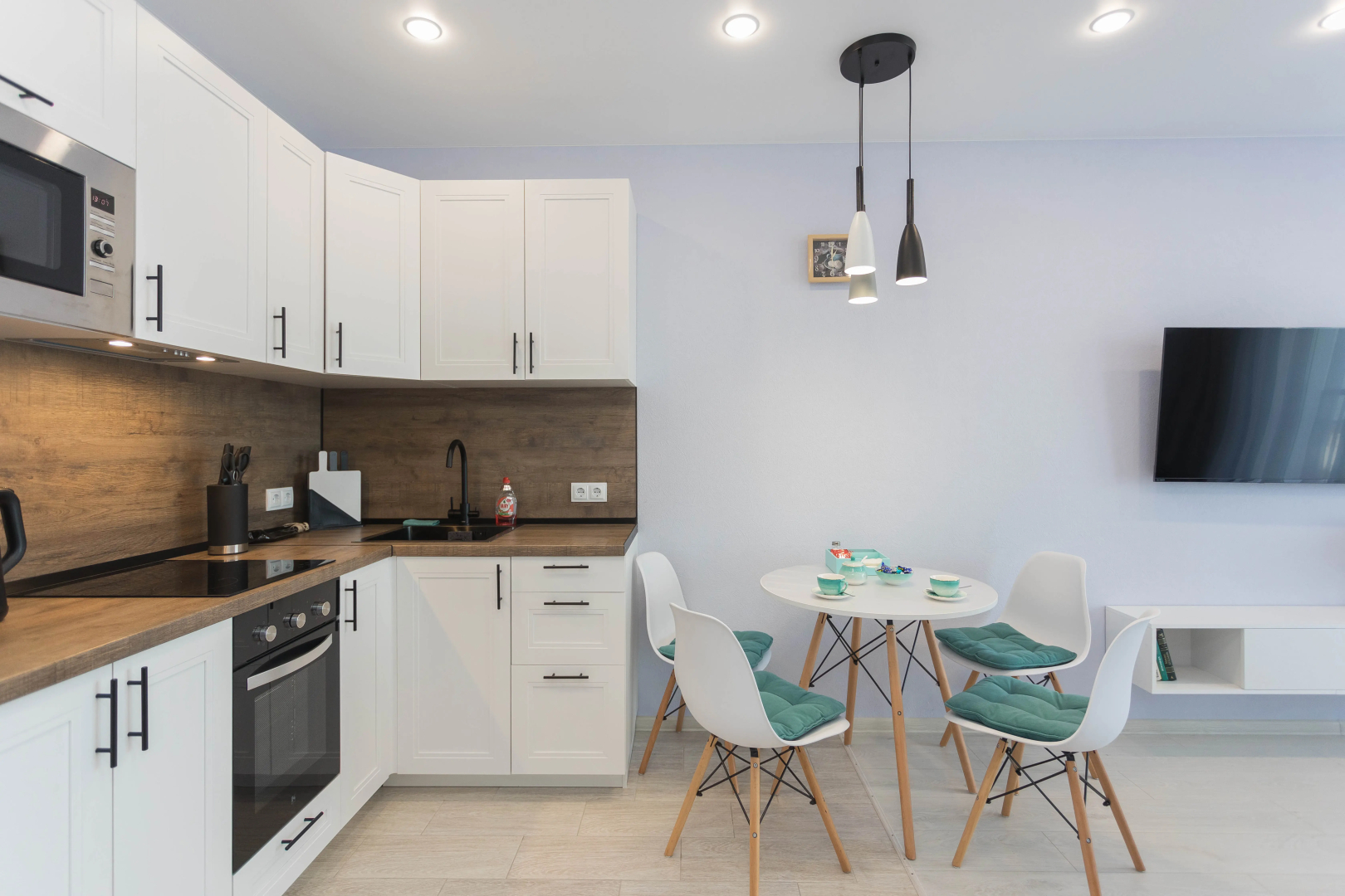 Квартира с видом на озеро