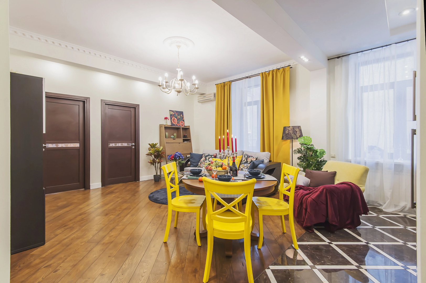 Квартира GM Apartments Трехкомнатные на Тверской - Ямской