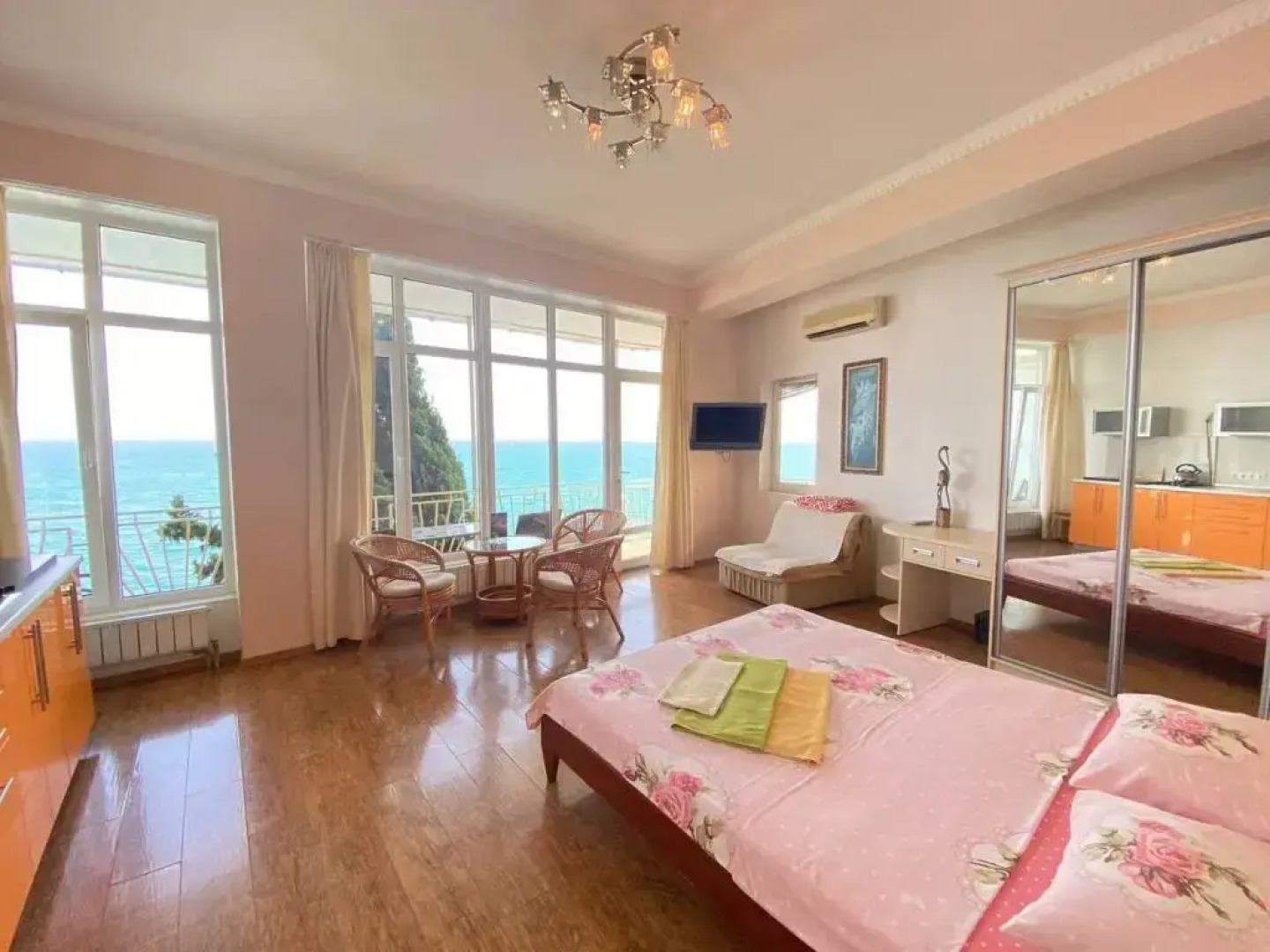 Квартира Двухместная бизнес с видом на море и балконом 3/1