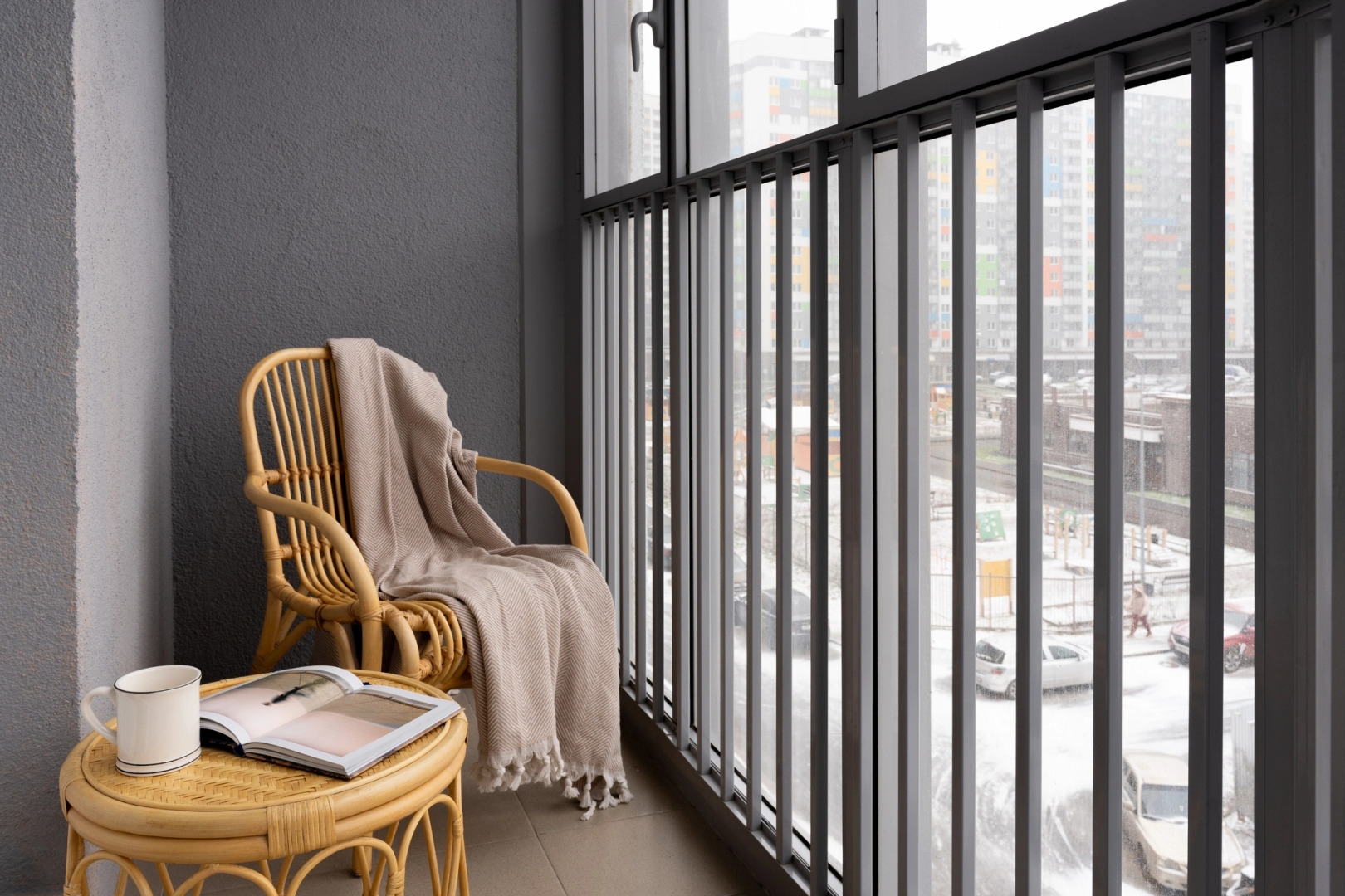 Квартира двухкомнатная в скандинавском стиле