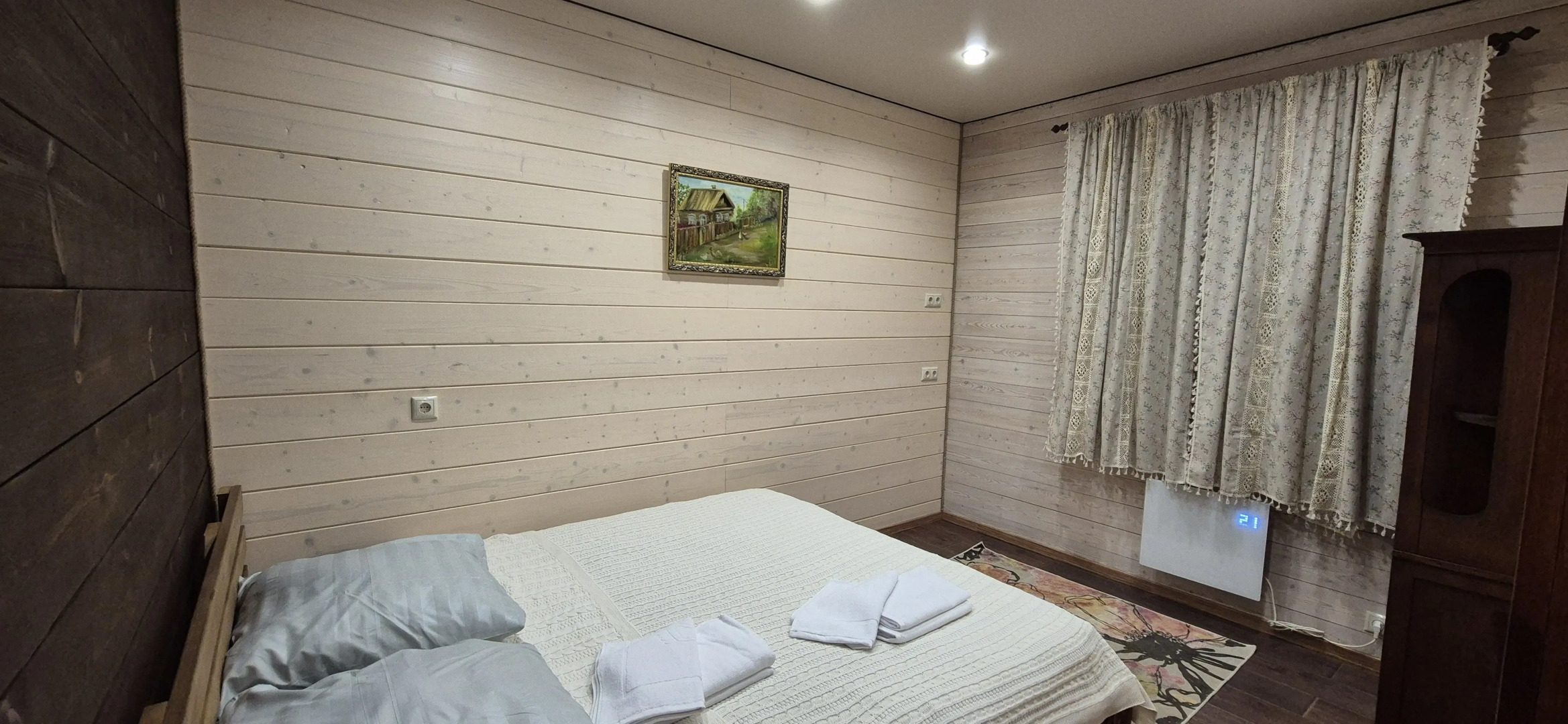 Частный дом Уютный дом со своим катком