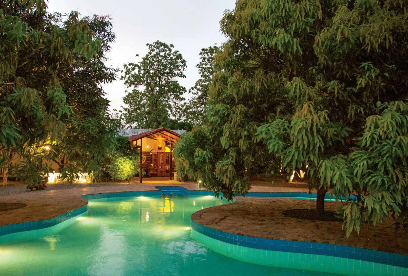 Отель Jaagir Lodge Dudhwa