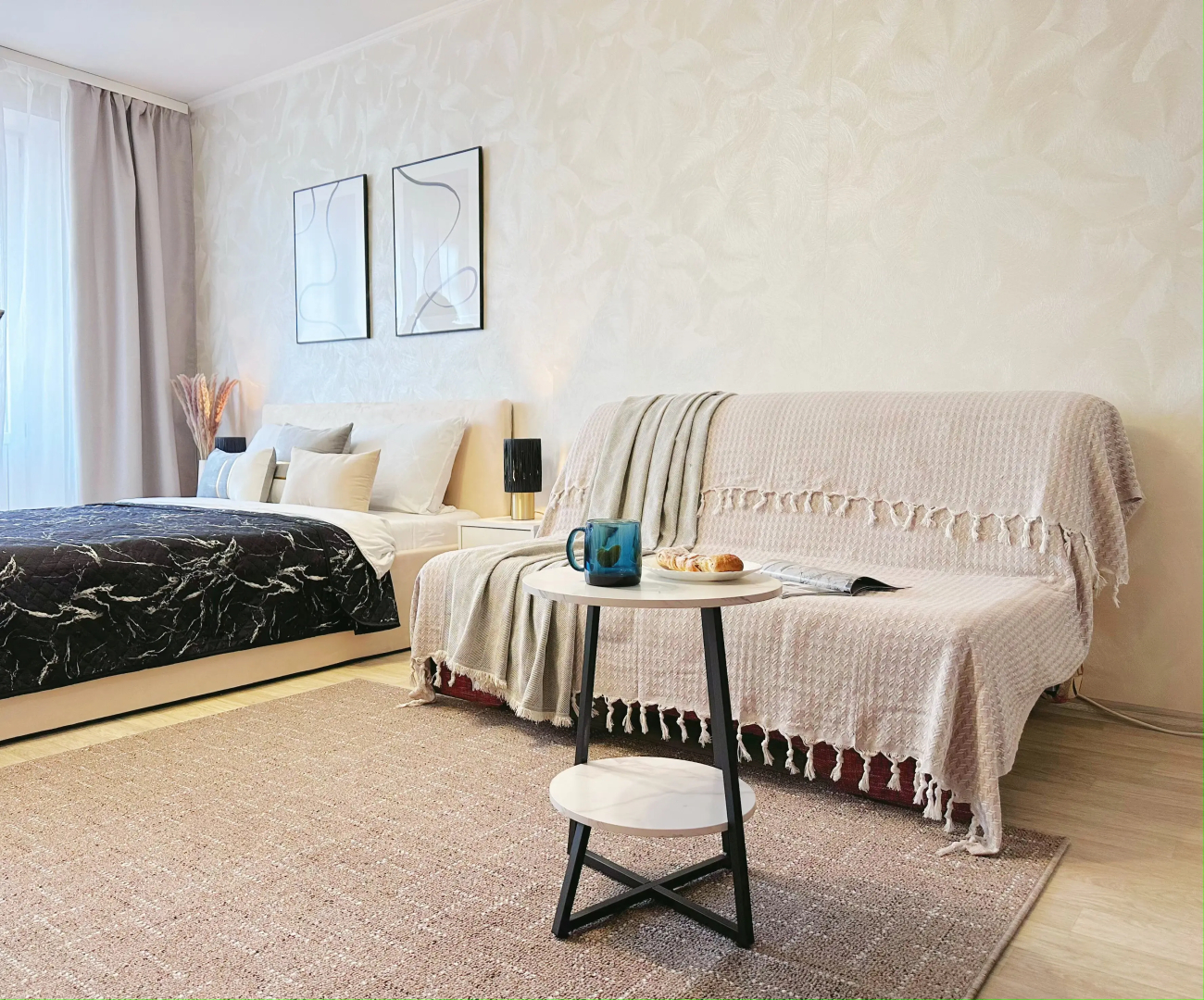 Квартира Однокомнатная Natali Apart на Метро Кантемировская