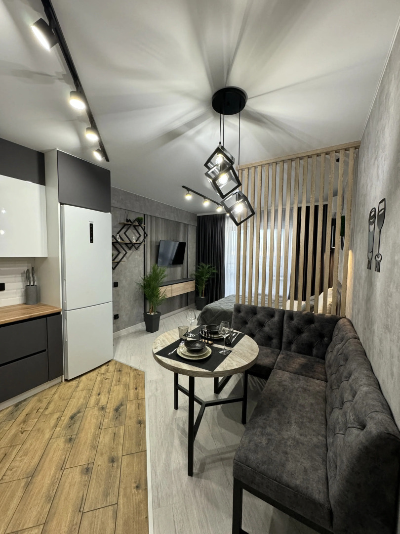 Апартаменты Видовая студия с дизайнерским ремонтом в центре ЖК Graff House