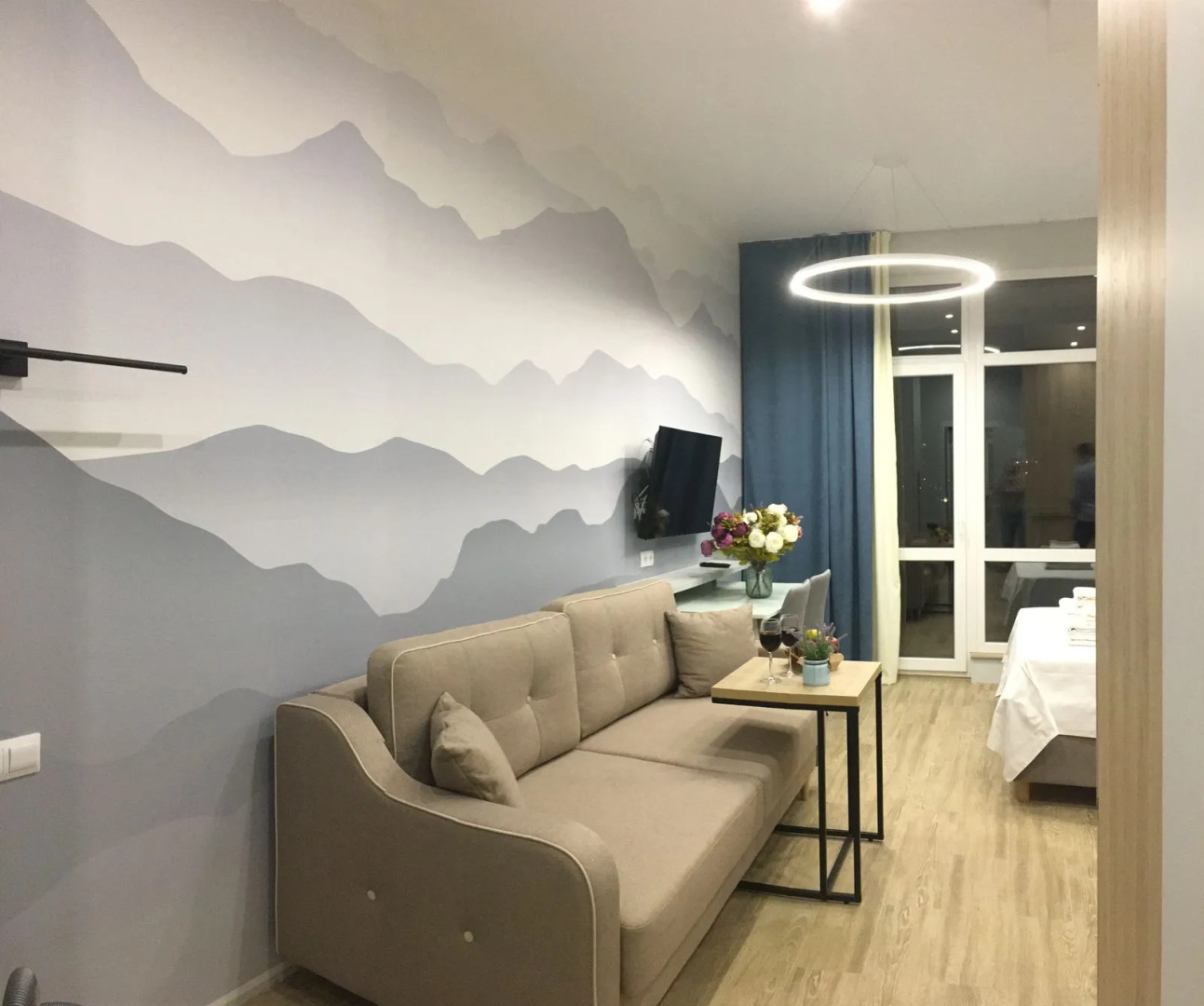 Апартаменты с видом на горы (52)