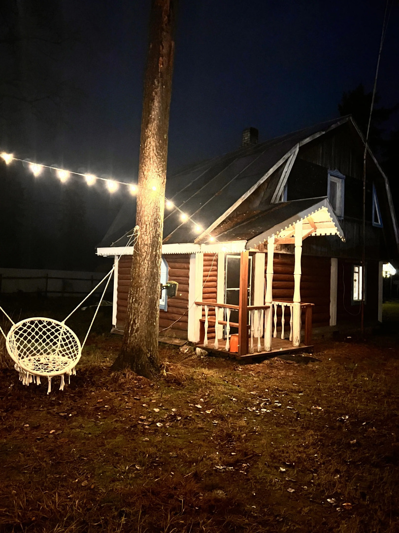 Частный дом бревенчатый на Карельском перешейке