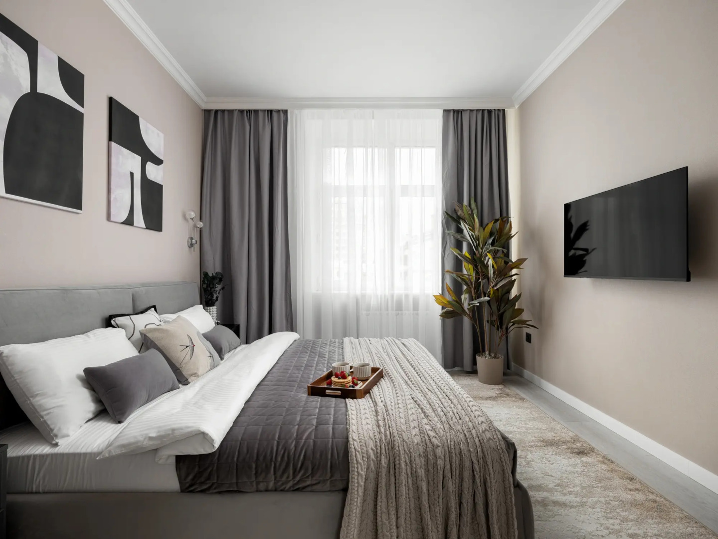 Квартира GM Apartments Трехкомнатные на Новинском бульваре