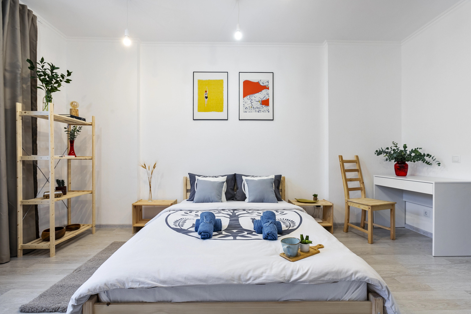 Great view 2-rooms Apartment 2 Min Walk to Raykin Plaza 2