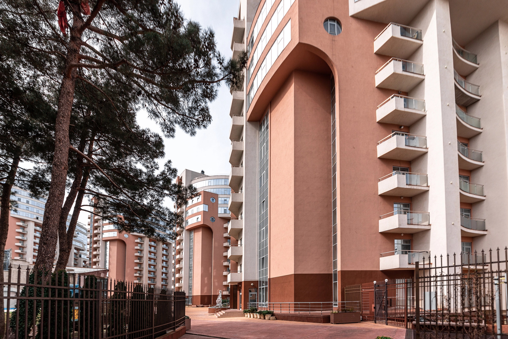 Апартаменты Большая Евродвушка на берегу моря в ЖК элитного уровня