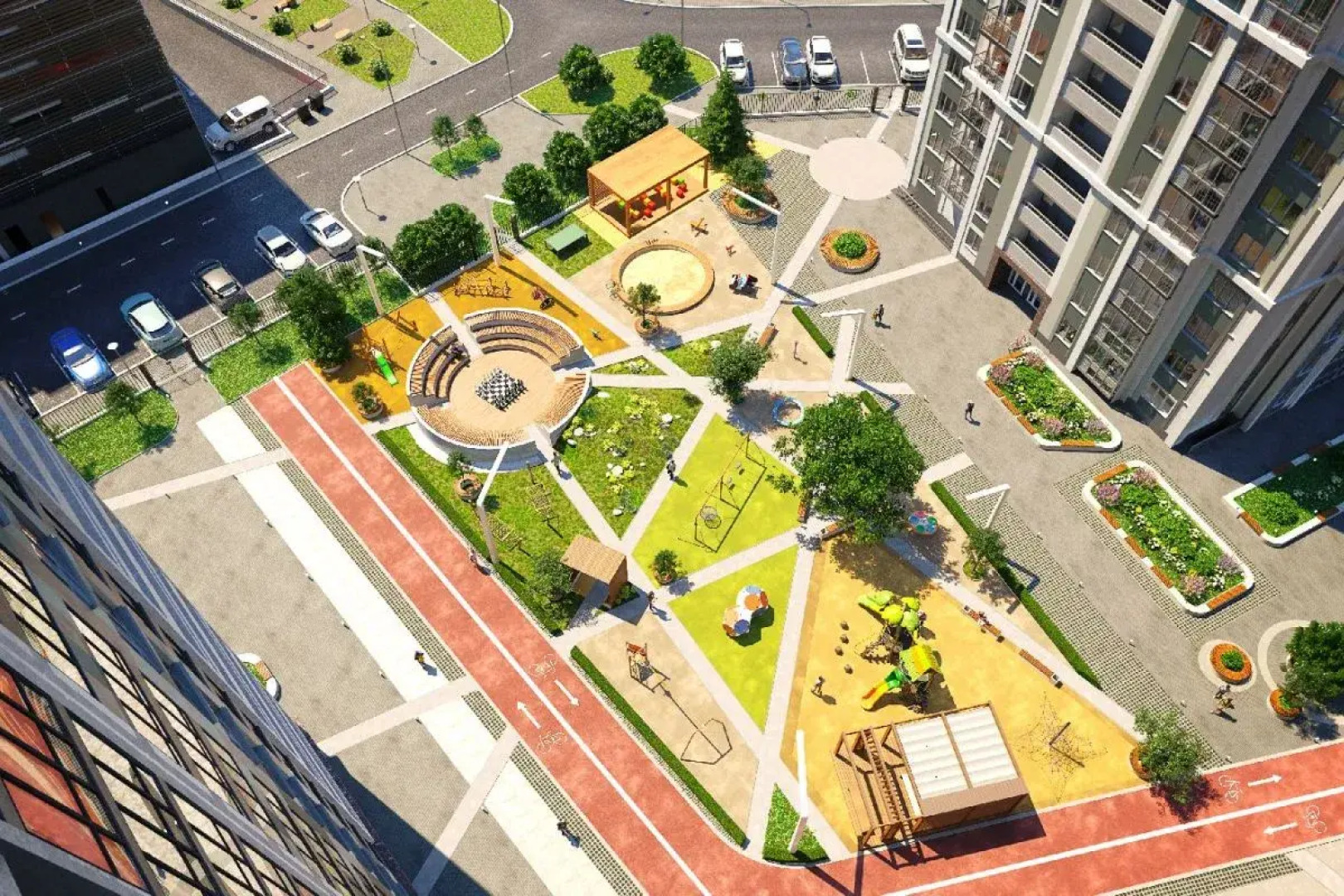 Квартира Btv Aparts с Видом на Ботанику в Доме Комфорт Класса